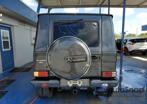 2004 Mercedes-Benz G 500 z USA, uszkodzony, nr VIN WDCYR49EX4X150557